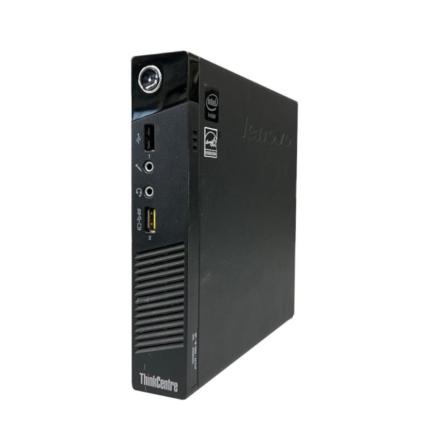 【中古】CeleronJ1800 メモリ4GB SSD128GB Lenovo ThinkCentre M53 Windows10 Microsoft Office2019 内蔵スピーカー ミニパソコン コンパクト｜sas-store｜02