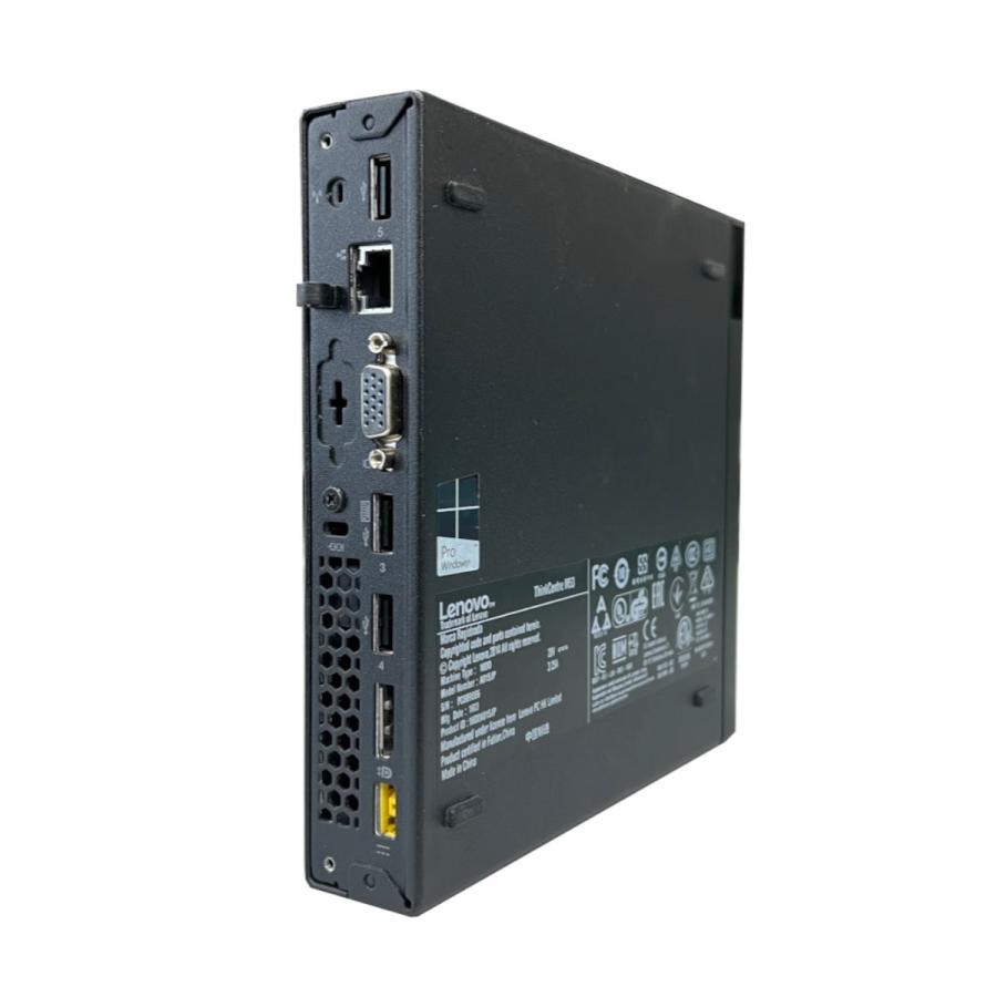 【中古】CeleronJ1800 メモリ4GB SSD128GB Lenovo ThinkCentre M53 Windows10 Microsoft Office2019 内蔵スピーカー ミニパソコン コンパクト｜sas-store｜03