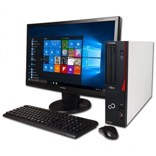 ✨キーボード美品✨8世代i3✨SSD 240GB✨8GB✨DVD✨Office FMV 福袋 液晶22型セット Intel CPU Celeron、Corei3 メモリ8GB