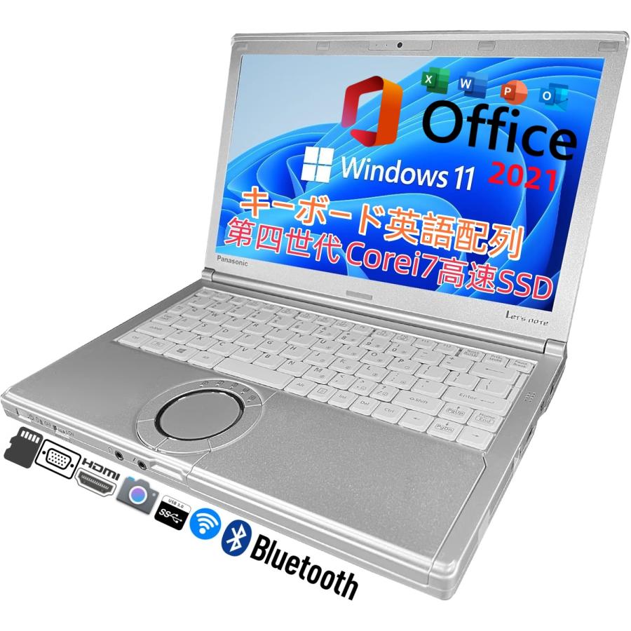 良品Win11 CF-NX4 レッツノート メモリ8GB SSD512GB Let's note NX 【中古】 パナソニック レッツノート CF-NX4 第5