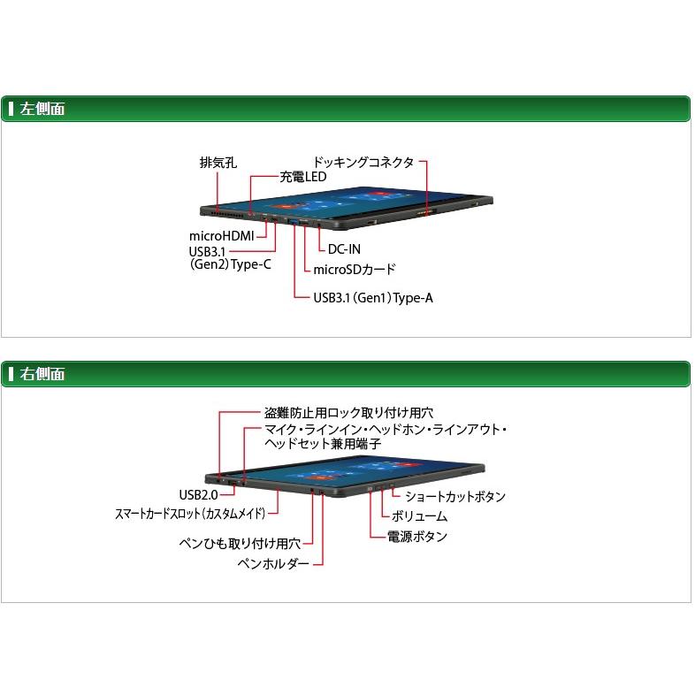 FMV 【中古】富士通 ArrowsTab Q739 Core i5-8365U メモリ8GB SSD256GB