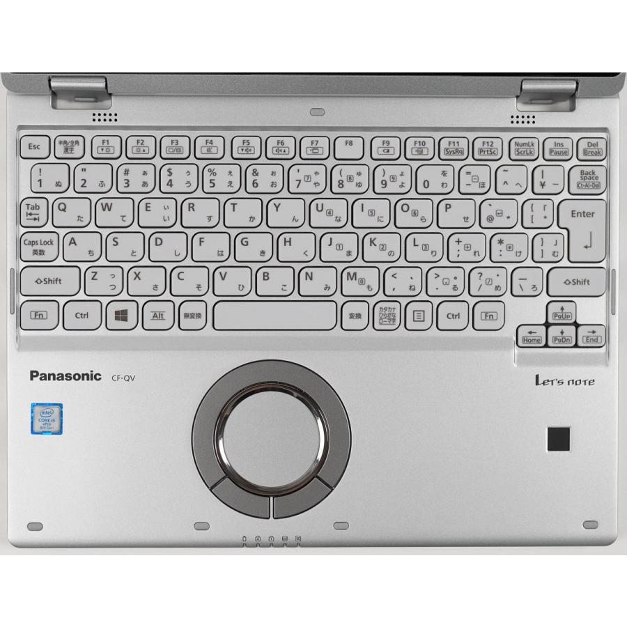 中古美品　レッツノート CF-QV 8世代 i5 256GB タッチパネル Let's note QV 中古 パナソニック 第8世代Corei5 メモリ8GB SSD256GB