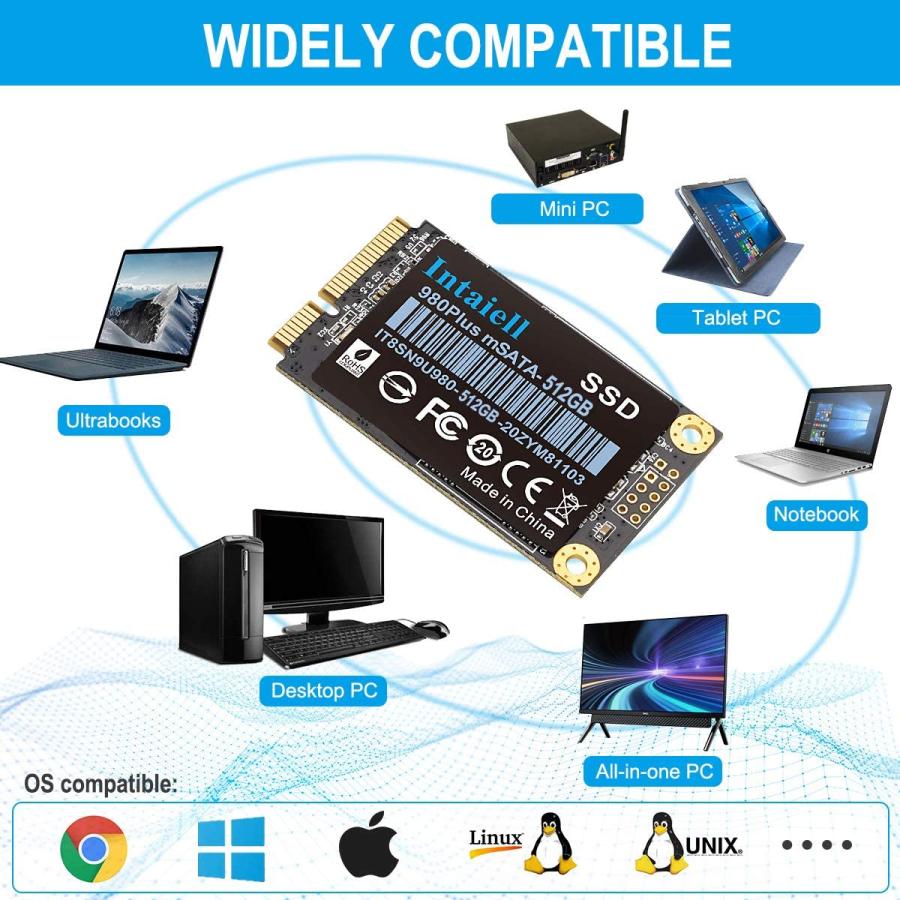 【まとめ売り】mSATA 128GB×9 256GB×2 他アダプタ SSD Msata 128GB 256GB 512GB Solid State Drive Sataiii 6GB/S