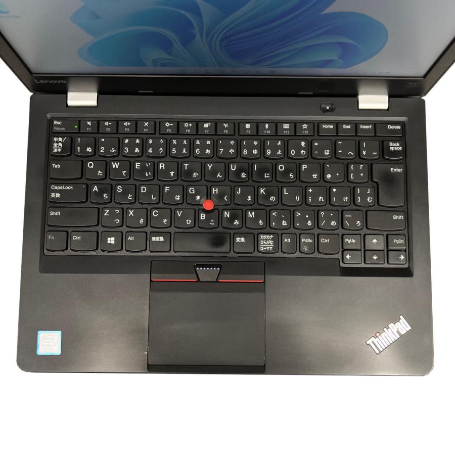 中古パソコン　ノート　第7世代Corei5 メモリ8GB SSD180GB Lenovo ThinkPad 13 13.3インチ Windows11 タッチパネル　Office2021 USB3.0 typeC WEBカメラ｜sas-store｜03