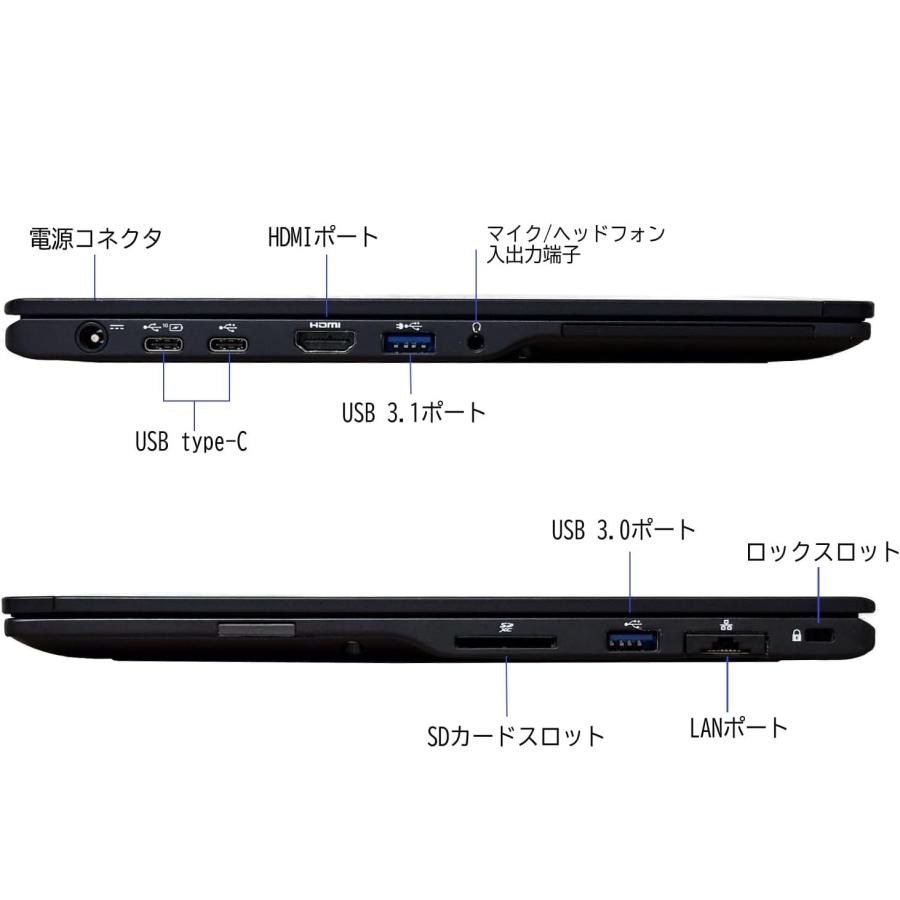 LIFEBOOK 極軽・極薄 富士通 U939 第8世代Corei5 メモリ8GB SSD128GB