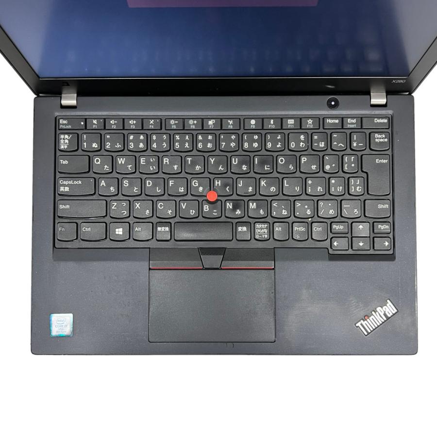 【中古】パソコン ノート Lenovo ThinkPad X280 第8世代Corei5 メモリ8GB SSD128GB  12.5型 Windows11 MicrosoftOffice2021 無線LAN USB3.0 Type-C　カメラ｜sas-store｜02