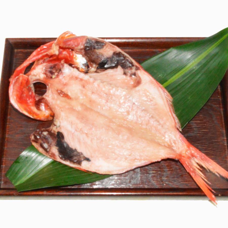 金目鯛(キンメダイ)の干物1枚バラ売り　送料込みひものセットに加えて枚数調整にトロあじ(真鯵)やトロ鯖(サバ)とあわせてオリジナルの詰め合わせにも｜sasaki-kaisan