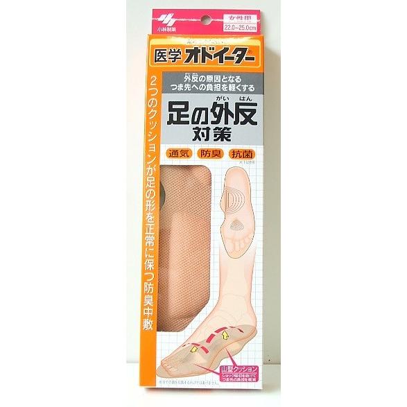 小林製薬 医学オドイーター 足の外反対策 インソール 中敷き