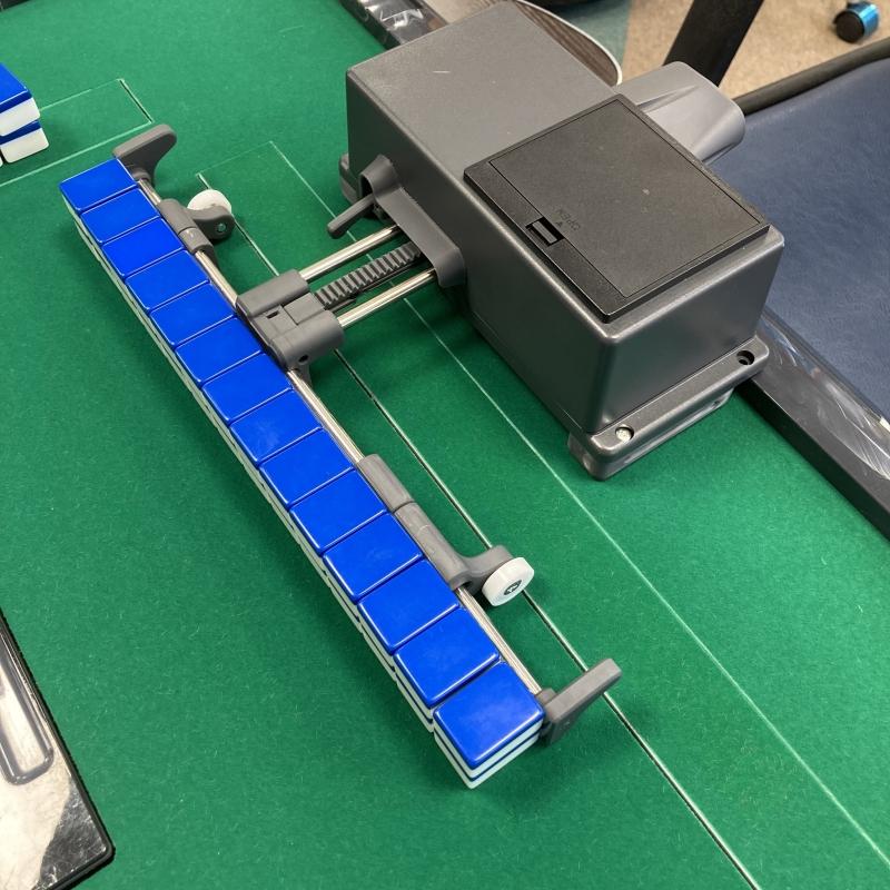 牌プッシュPRO ゴッドハンド 3人麻雀用築牌(牌山)押出機「ゴッドハンド2」と「牌プッシュPro