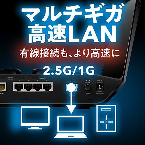 NETGEAR WiFi ルーター 無線LAN WiFi6 AX11000 ipv6対応 (DS-Lite/v6