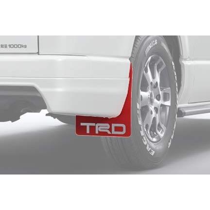 TRD MS328-26001 マッドフラップ レッド ハイエース(2##系) MS328