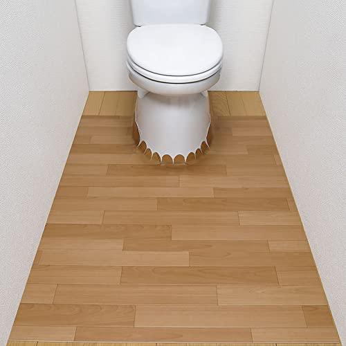 サンコー トイレマット 拭ける ずれない 床汚れ防止 フロアマット
