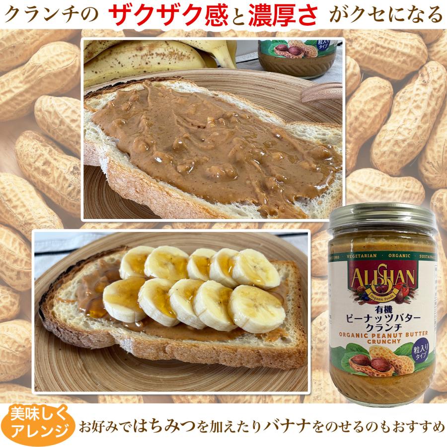 ALISHAN（アリサン） ピーナッツバター クランチ ミニ 1個 無糖 無塩