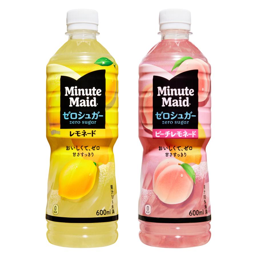 Minute Maid ミニッツ メイド ゼロシュガー レモネード 600ml PET 1
