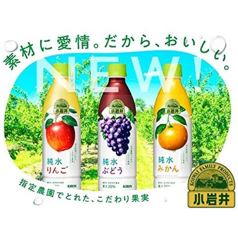 小岩井 純水果汁 キリン 純水りんご 280ml×24本(1ケース) PET