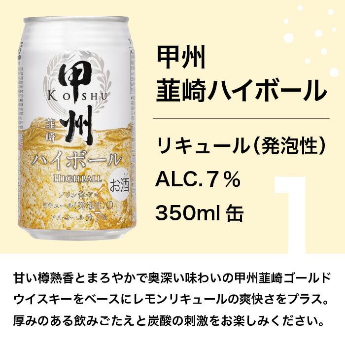 三郎丸蒸留所 ギフト ハイボール飲比べ6種A 各2本＝計12本 甲州韮崎
