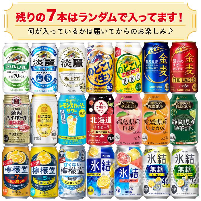 おまかせ12缶セット ビール・チューハイ・ハイボール 350ml缶12本入