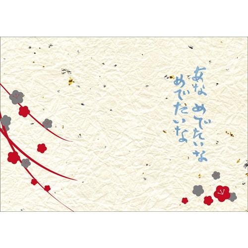 ペーパー・ランチョンマット『お正月 めでたいな』 10枚入 （B4