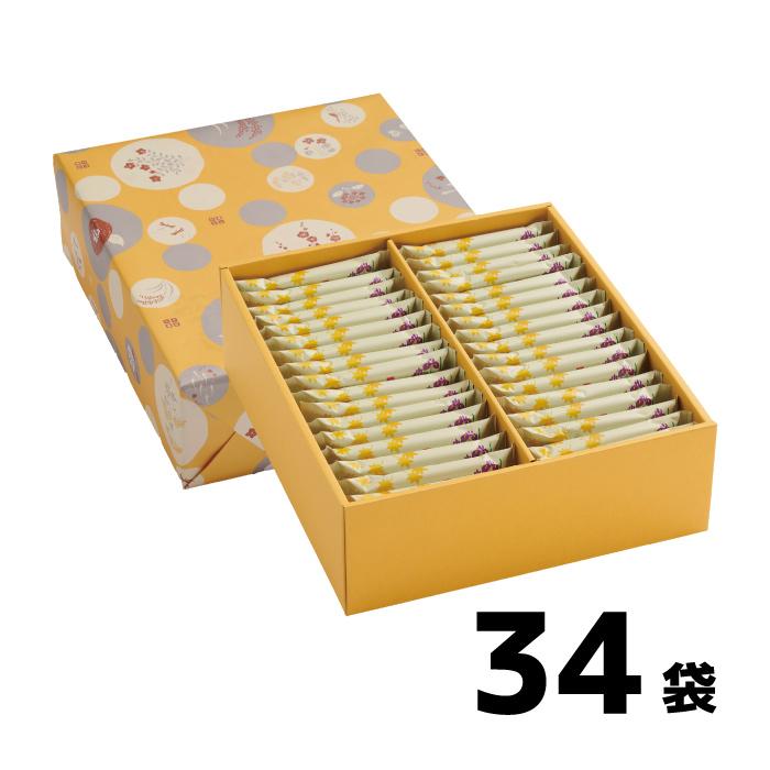 歌づくし 18g×34袋 おかき詰め合わせ 御祝 お返し : ささら屋 Yahoo!店