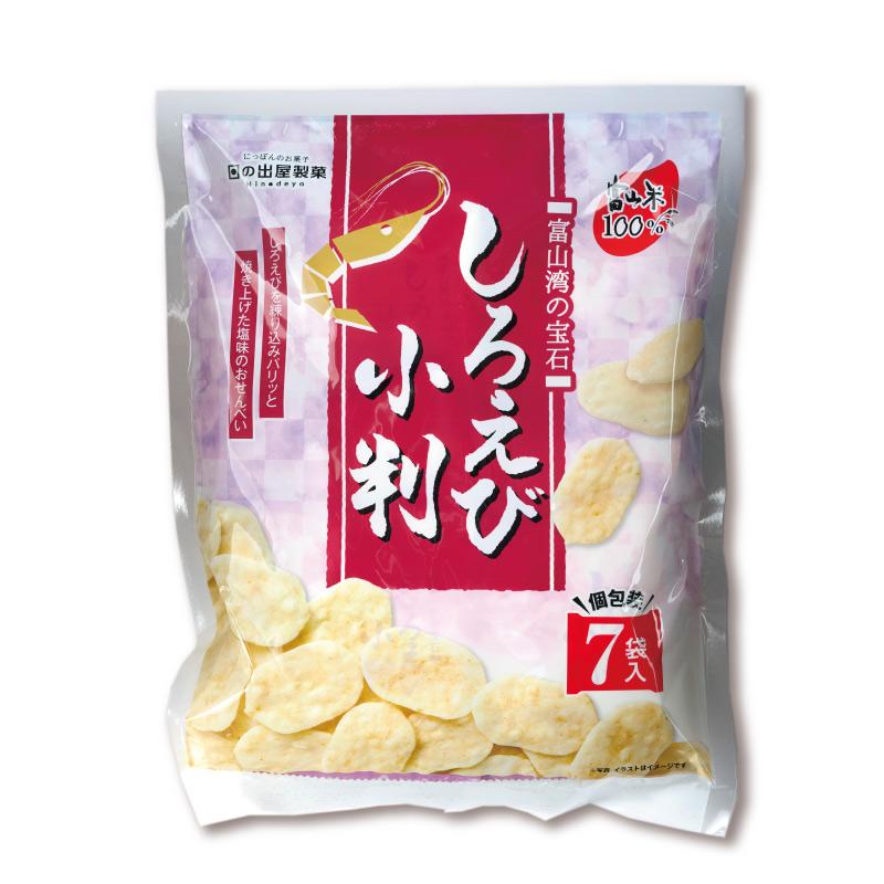 7Pしろえび小判 [13g×7袋]（おやつ しろえび 富山土産） : ささら屋