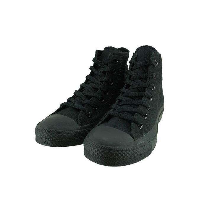 コンバース CONVERSE CANVAS ALL STAR HI キャンバス オールスター HI ハイカット 通学・通勤 ブラックモノクローム 黒 32060187 (BLACK MONOCHROME(25cm〜)) | CONVERSE