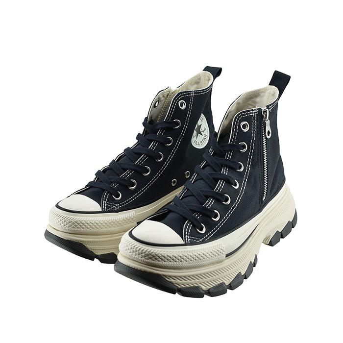 新品 コンバース オールスター トレックウェーブ ハイ 厚底 黒 24.5 ALL STAR Ⓡ TREKWAVE Z HI / オールスター Ⓡ トレックウエーブ