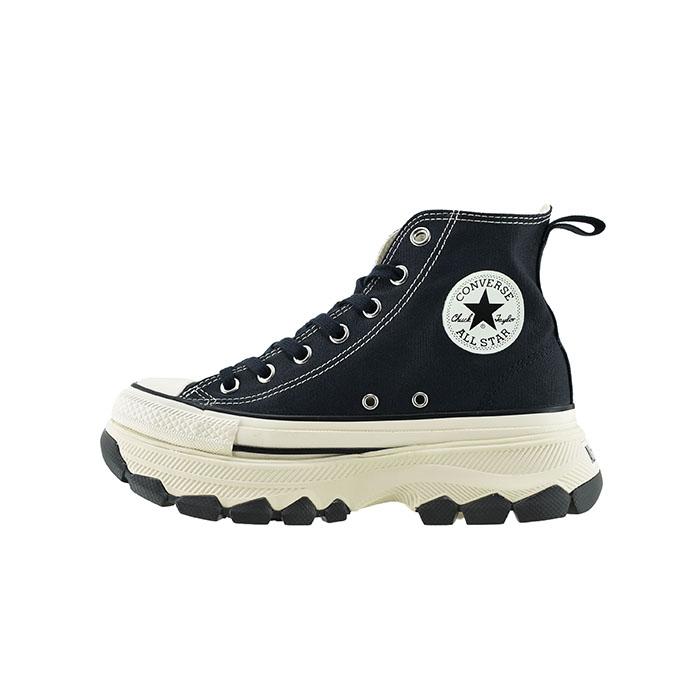 新品 コンバース オールスター トレックウェーブ ハイ 厚底 黒 24.5 ALL STAR Ⓡ TREKWAVE Z HI / オールスター Ⓡ トレックウエーブ