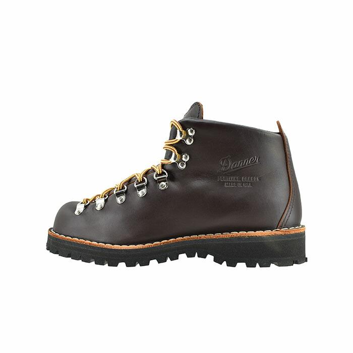 ダナー Danner MOUNTAIN LIGHT マウンテンライト 124 ミッドカット GORE-TEX ゴアテックス 防水 アウトドア キャンプ トレッキング ハイキング (ブラウン)の画像