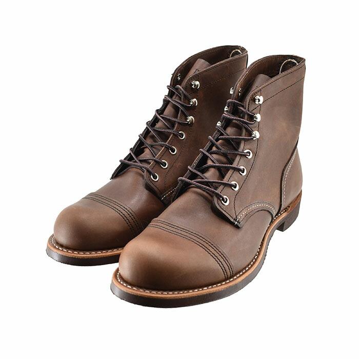 レッドウィング Iron Ranger（アイアンレンジャー）ブラウン RED WING SHOES（レッドウィング） RED WING IRON RANGER アイアン