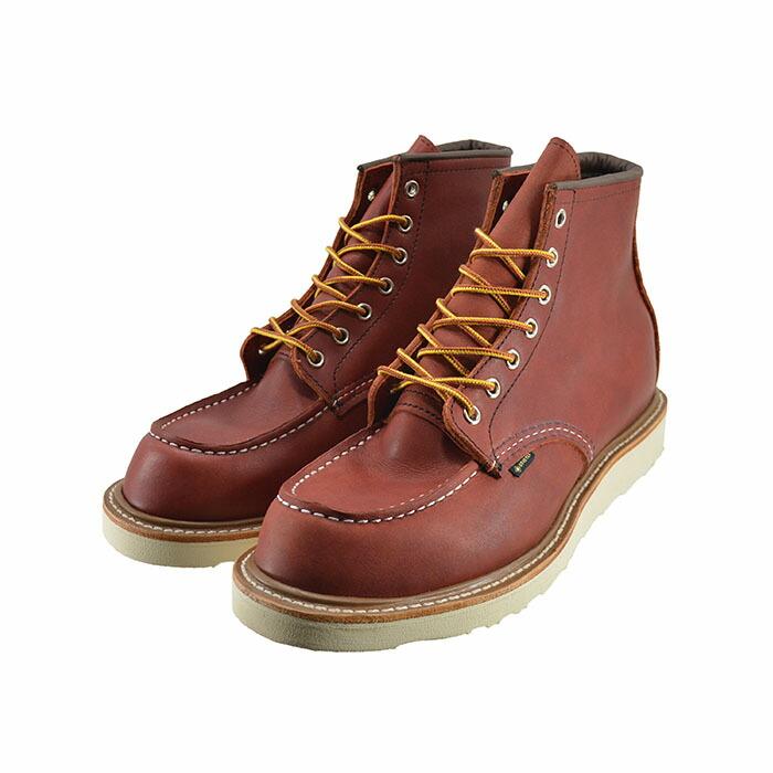 新品未使用！Red Wing 6 Moc GORE-TEX 赤茶 レザー 28 RED WING SHOES（レッドウィング） RED WING 6