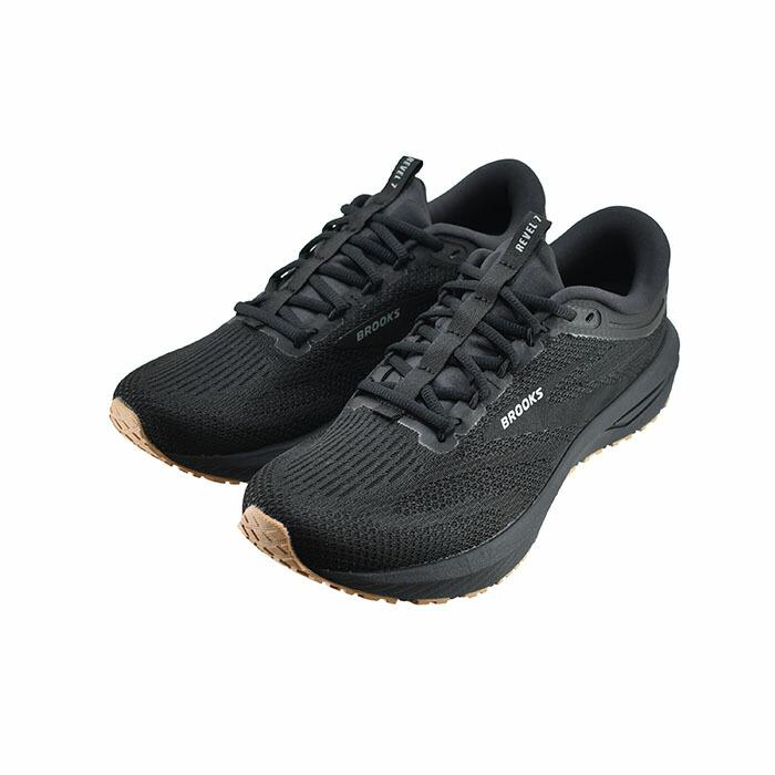 BROOKS ブルックス レベル 7 Revel (Black/Black) : SasayaYahoo 