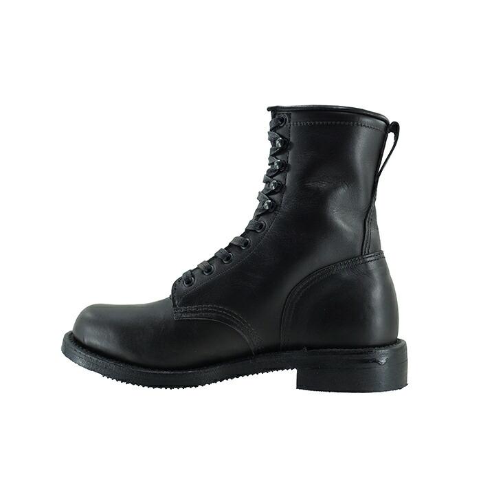 CHIPPEWA チペワ SERVICE BOOTS (BLACK WHIRL WIND)の画像