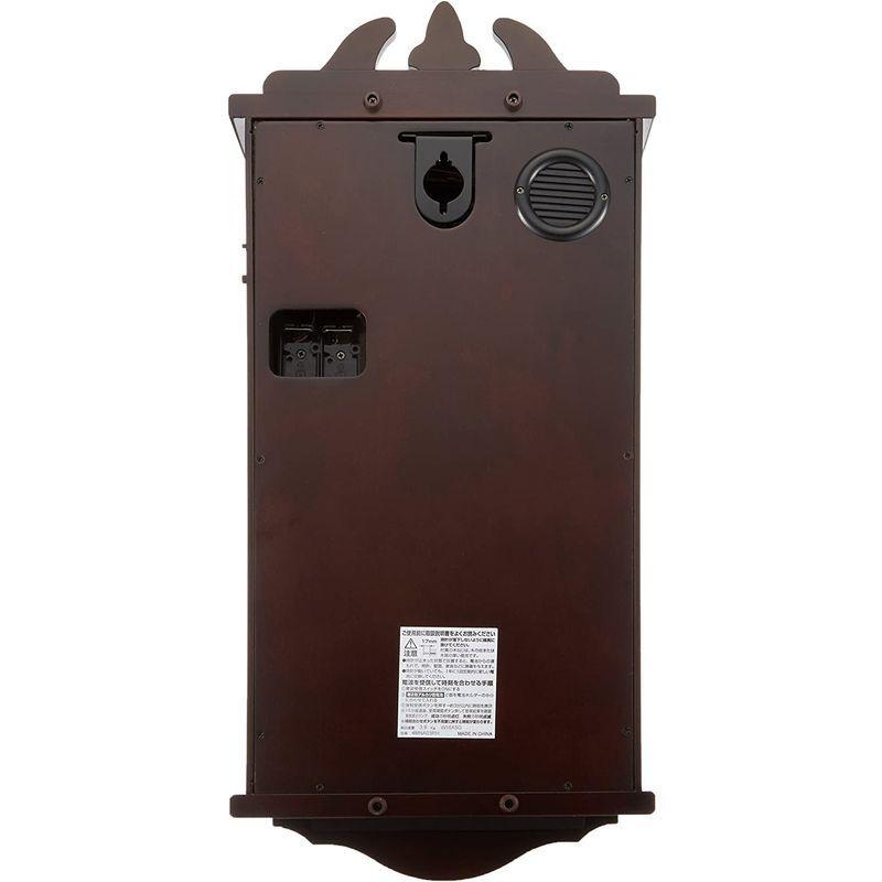 リズム(RHYTHM) 柱 掛け時計 電波 アナログ ペデルセンR 振り子 時報 木 茶 RHYTHM 4MNA03RH06 RHYTHM 柱 掛け時計 電波 アナログ ペデルセンR 振り子 時報 木 茶 4MNA03RH06 サイズ