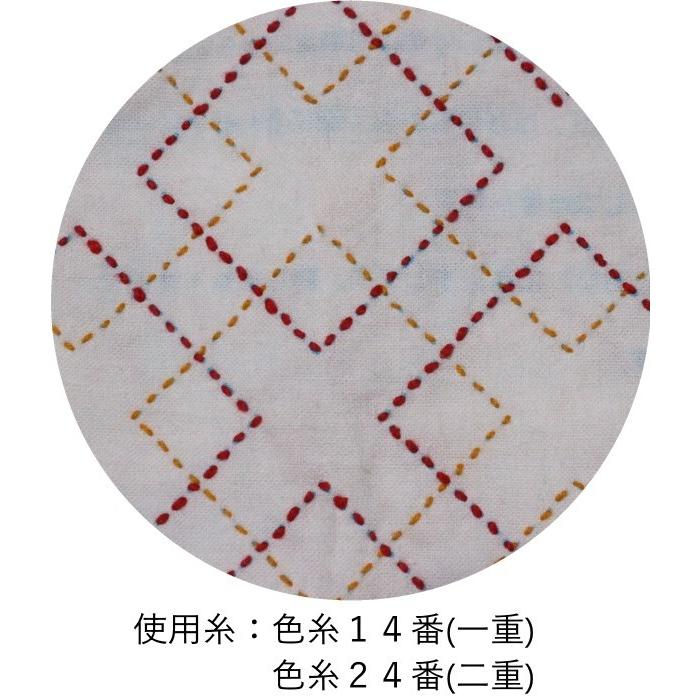 刺し子用ふきん（重ね枡刺し） : 刺し子糸の小鳥屋・Yahoo!店 - 通販