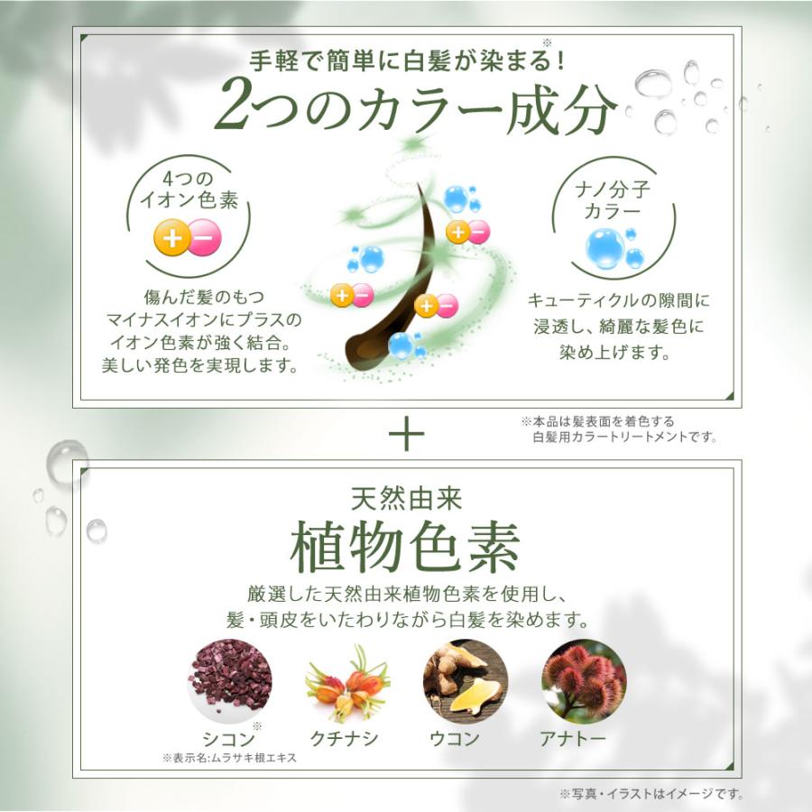 自然派clubサスティ 白髪染め ［白髪用］利尻ヘアカラートリートメント