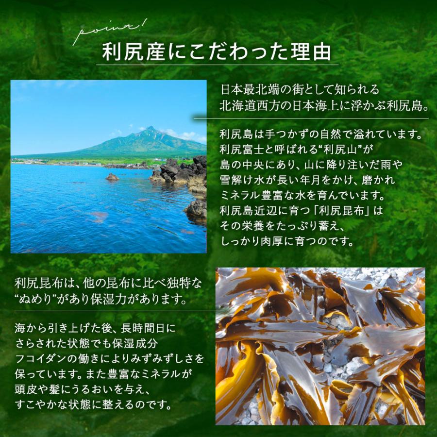 ポカリ⭐︎利尻昆布 カラーシャンプー 3本セット 自然派clubサスティ 利尻カラーシャンプーお徳用 500ml 無添加