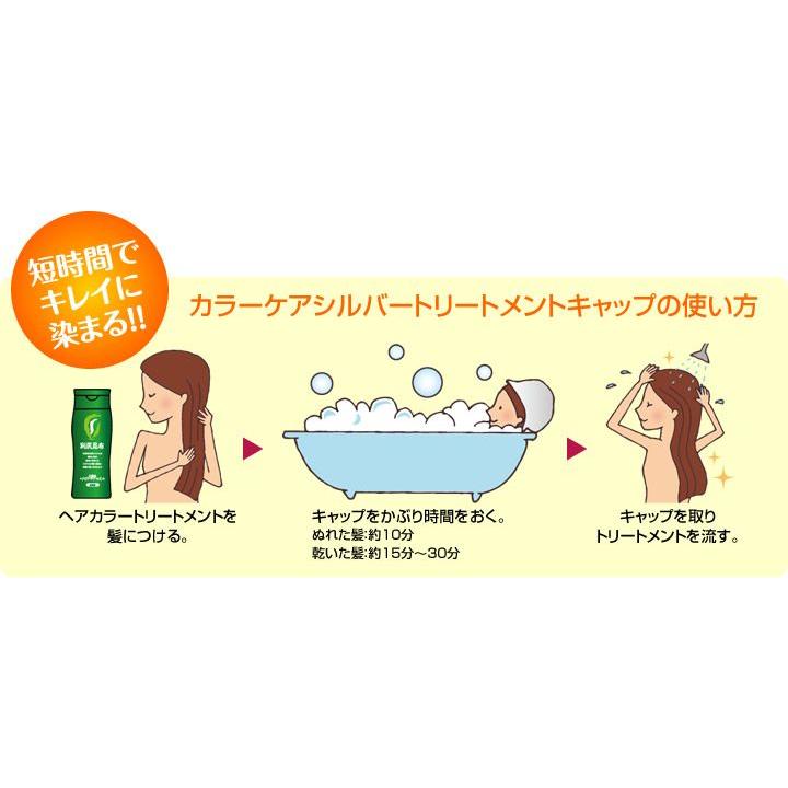 ヘアカラーの浸透力アップ カラーケアシルバートリートメントキャップ 自然派clubサスティ Yahoo 店 通販 Yahoo ショッピング