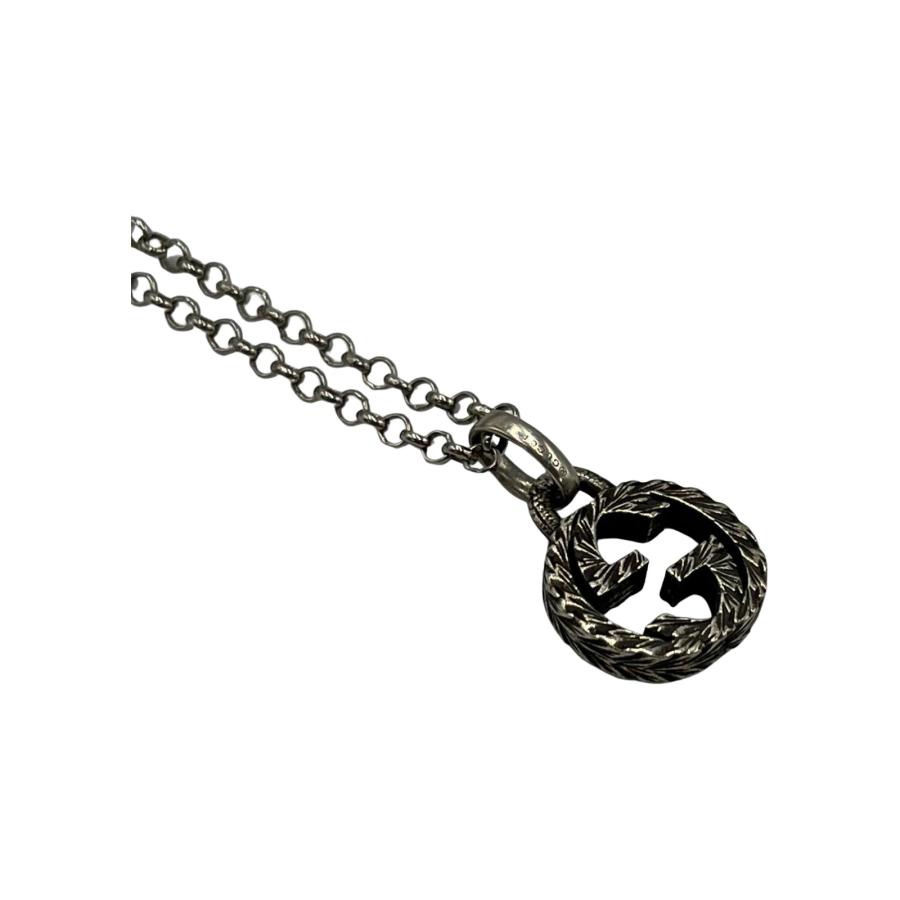 GUCCI グッチ ネックレス インターロッキング シルバー925