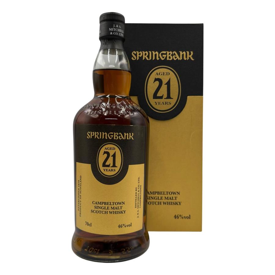 未開栓 ウイスキー スプリングバンク21年 SPRINGBANK 容量700ml アルコール46％ 未開栓 ウイスキー スプリングバンク21年 SPRINGBANK 容量700ml