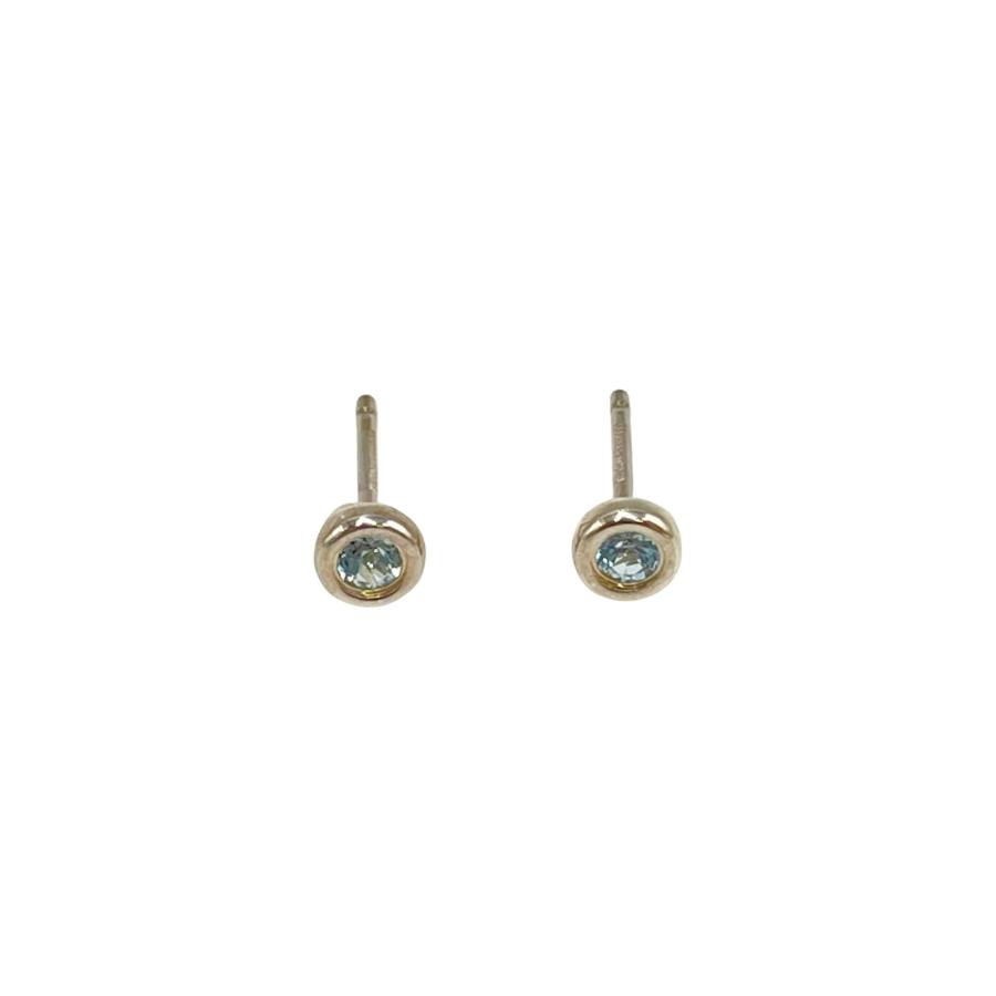 わ*る様 ティファニー　バイザヤード　アクアマリン　ピアス　シルバー　925 TIFFANY&Co. ティファニー バイザヤード アクアマリン ピアス