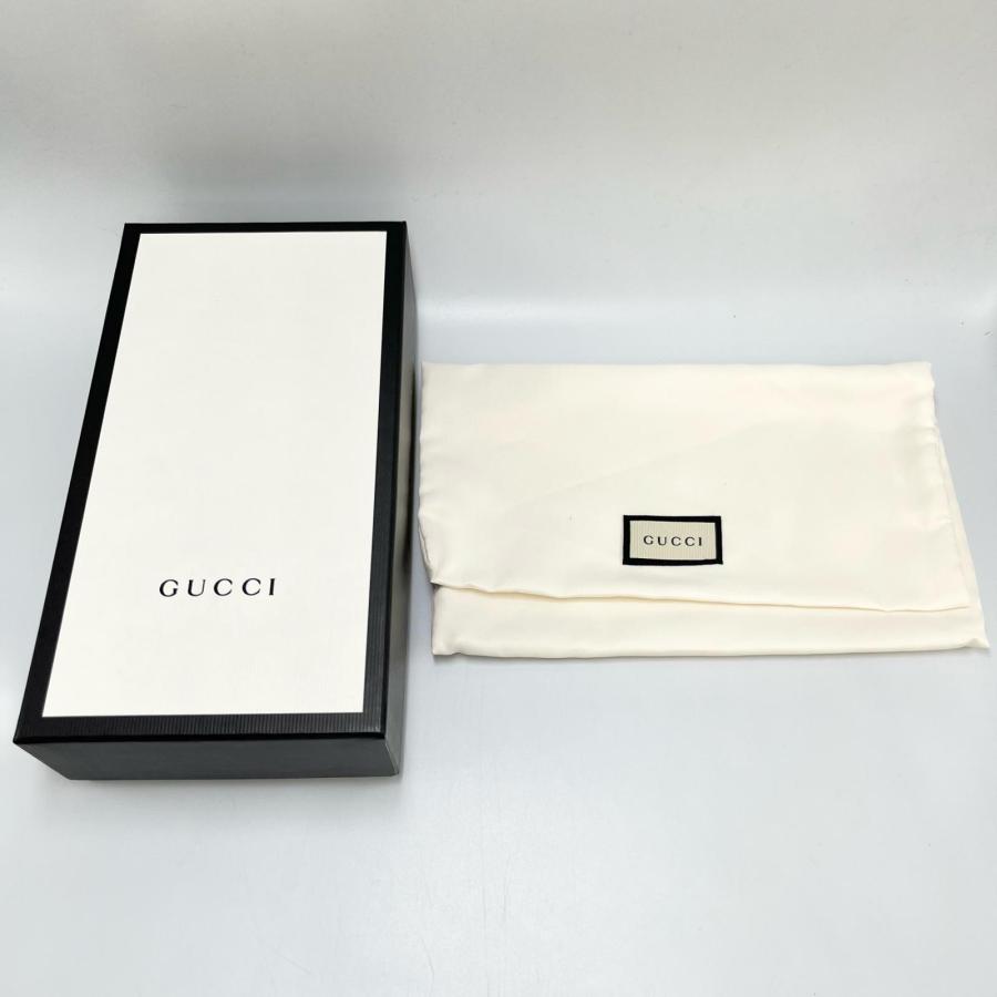 GUCCI グッチ 長財布 グッチシマ ラウンドファスナー レザー  