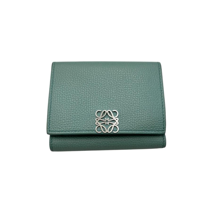LOEWE（ロエベ） 三つ折り財布 トライフォールド アナグラム レザー