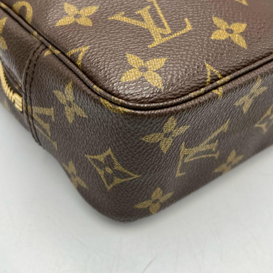 ルイ・ヴィトン モノグラム ポーチバッグ トゥルーストワレット23 鑑定済】ルイヴィトン モノグラム トゥルーストワレット23