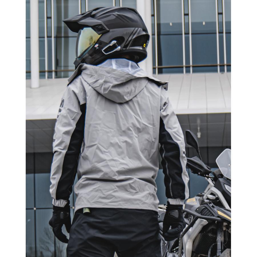 バイク用 レインコート メンズ ジャケット パンツ上下セット オール