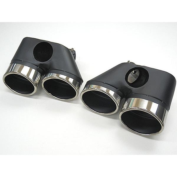 W211 E320 E350 クロームメッキ AMGルック ダブル マフラー |  | 01