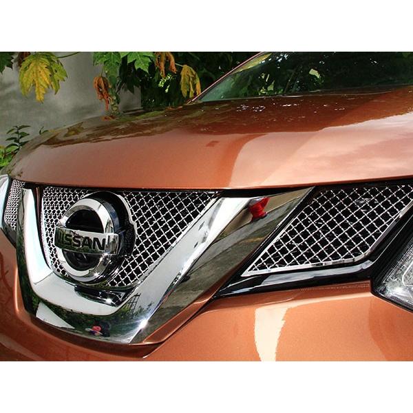 エクストレイル T32 X-TRAIL ステンレス メッシュ グリル カバー エクストレイル T32 X-TRAIL ステンレス メッシュ グリル カバー