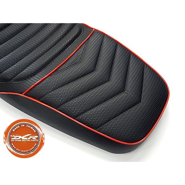 BW'S125 ローダウン シート DCR タックロール レッド バイピング