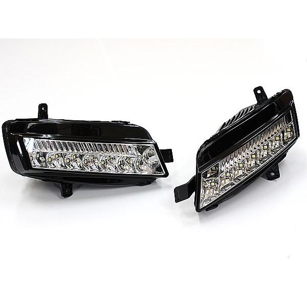 ゴルフ7 デイライト フォグランプ パーツ LED 純正バンパー取付 GOLF7 フォグランプカバー フォルクスワーゲン VW |  | 03