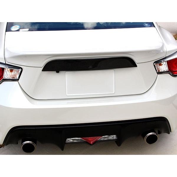 トヨタ 86 BRZ カーボンカバー トランクガーニッシュ トランク