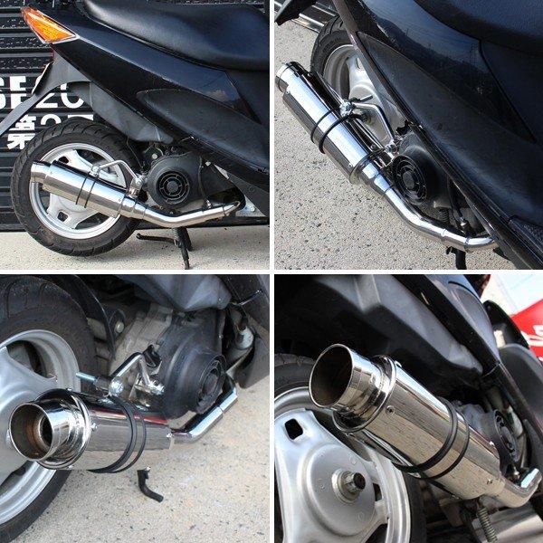 レッツ4 アドレス50 社外マフラー アドレスV50 マフラー CA41A レッツ4 CA42A スポーツ ステンレス